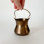 Vintage Small Brass Pot.