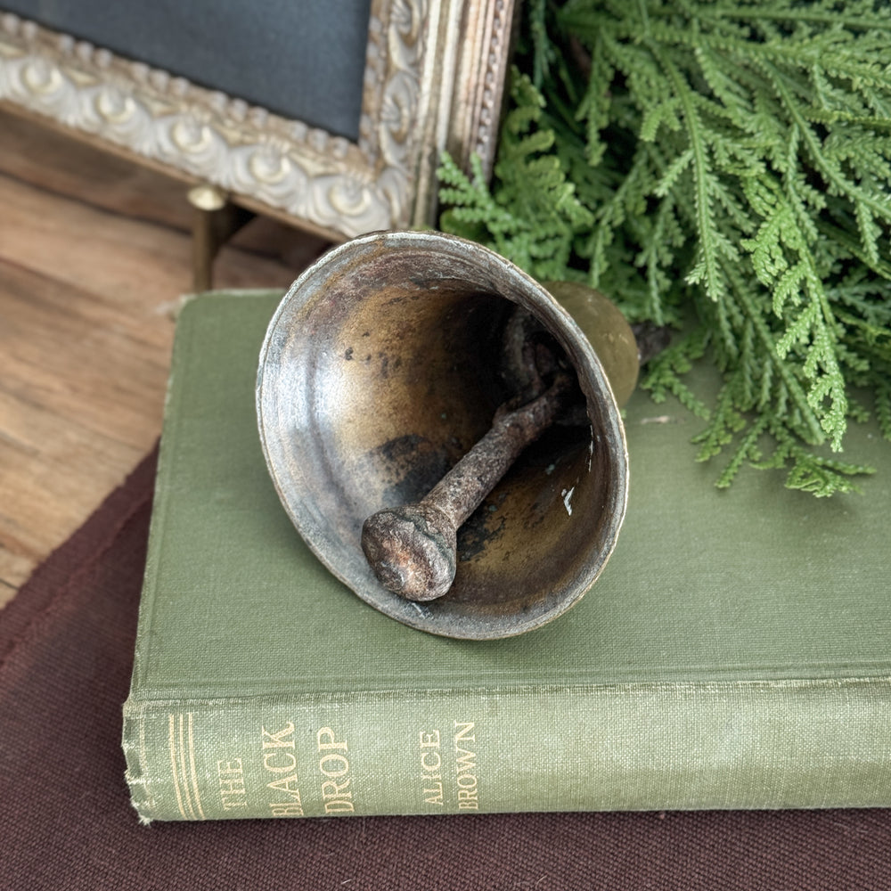 Vintage brass bell.