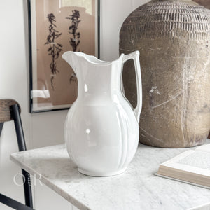 Antique Ironstone Pitcher- Alfred Meakin