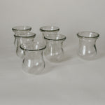 Vintage Glass Medicinal Cups.