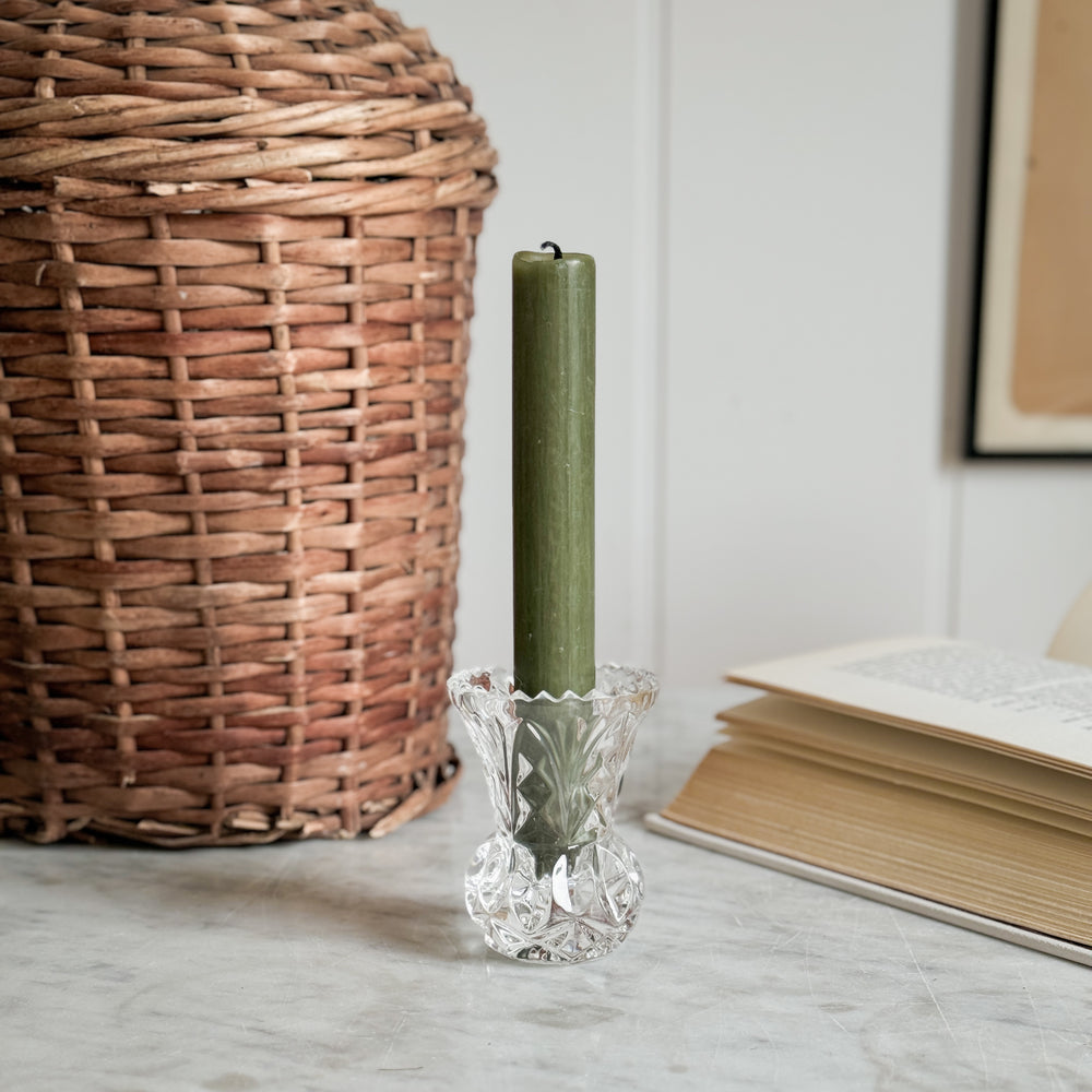Vintage Glass Toothpick Holder VI