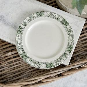 Vintage Pagoda Porcelain Side Plate.