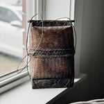 Vintage Indonesian Woven Basket Purse
