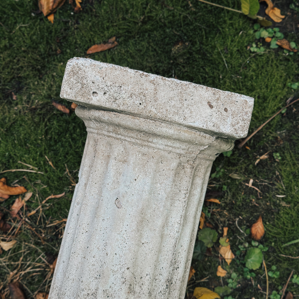 Vintage Concrete Column.