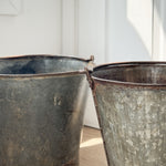 Vintage Metal Dairy Bucket