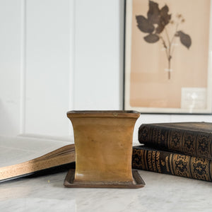 Vintage Brass Planter.