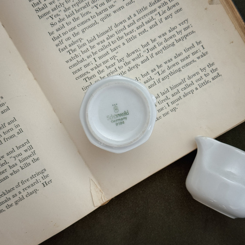 Vintage German porcelain creamers