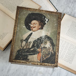 Vintage Cookie Tin with Dapper Gentleman