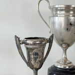 Vintage Silver Trophy Pair