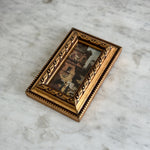 Vintage City Small Gold Gilded Print