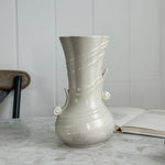 Vintage English Cream Spode Velamour Vase