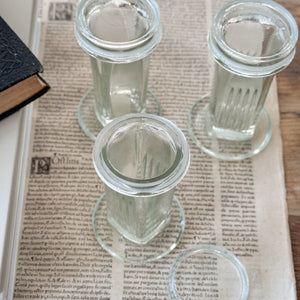 Vintage Glass Microscope Slide Holder