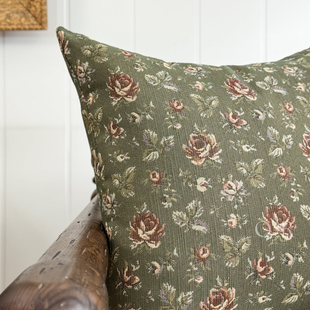 Rosie Floral Pillow Cover - Multiple sizes