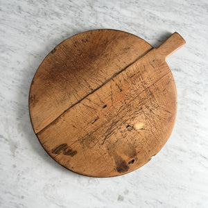 Vintage Turkish wood bread board