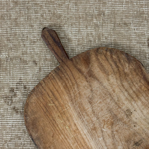 Vintage Hungarian Bread Board Rounded.