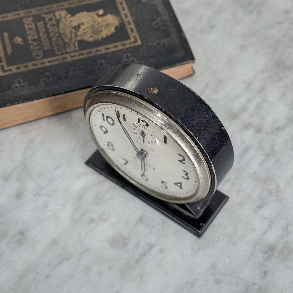 Vintage black Big Ben clock.