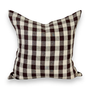 Leigh Gingham Pillow Cover- Multiple Sizes