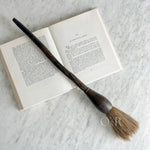 Vintage Large Wooden Handle Calligraphy Brush
