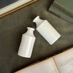 Antique Stoneware Ink Crock with spout