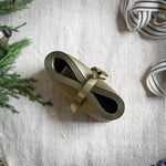 Olive Satin 2.5” Wide Ribbon.