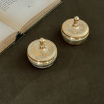Vintage Brass Pooja Thali Vessels.