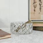 Vintage Low Crystal Cut Bowl