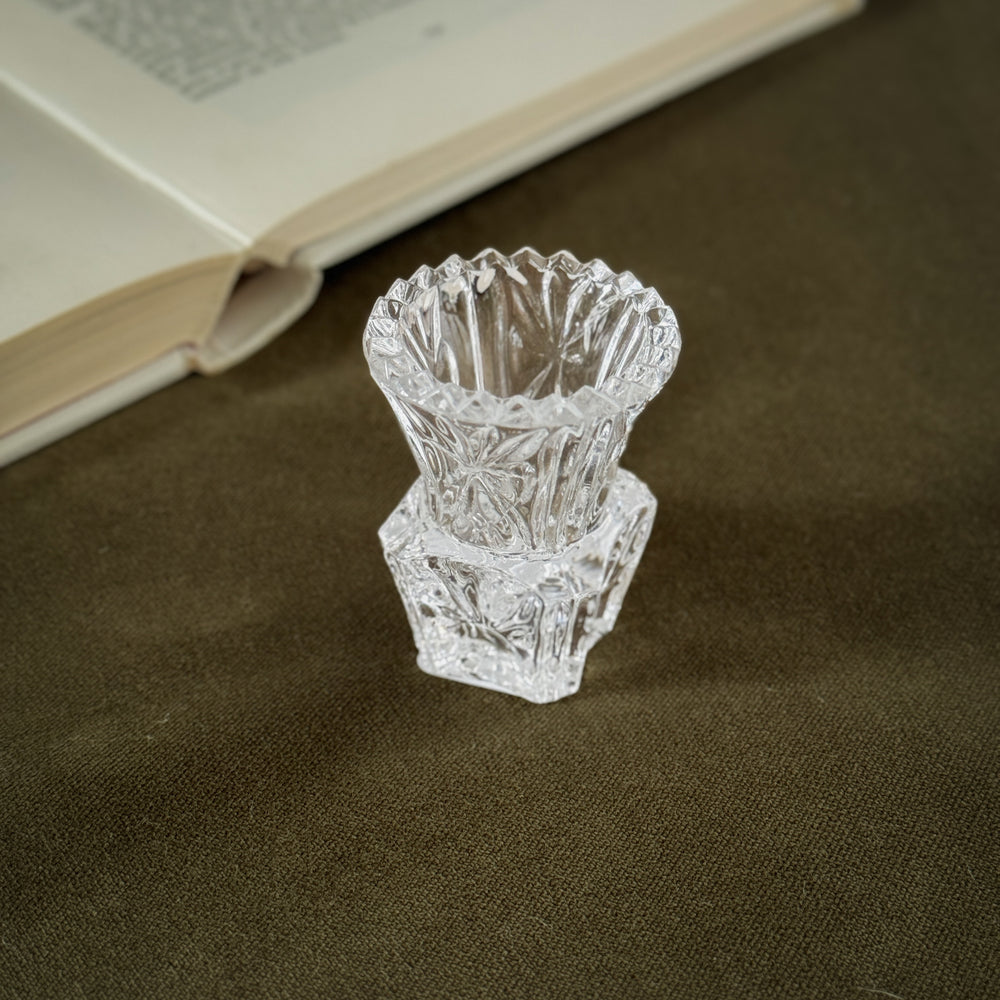 Vintage Glass Toothpick Holder IV