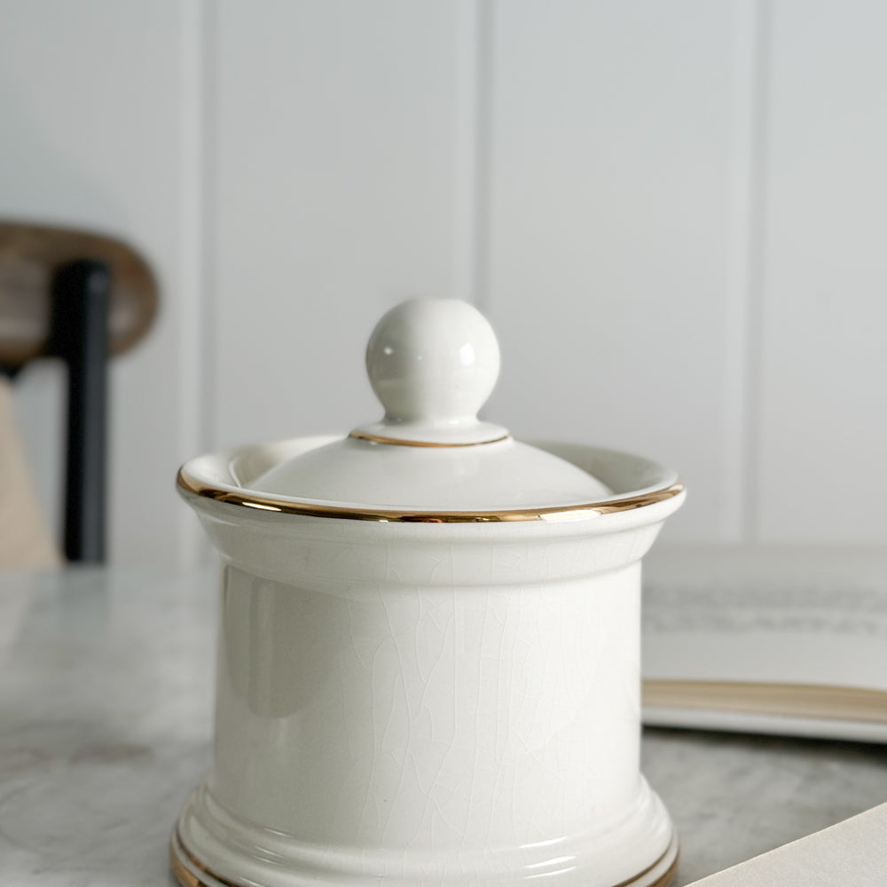 Vintage Porcelain Lidded container.