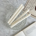 Dinner Taper Candles - Cream