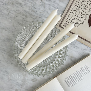 Dinner Taper Candles - Cream