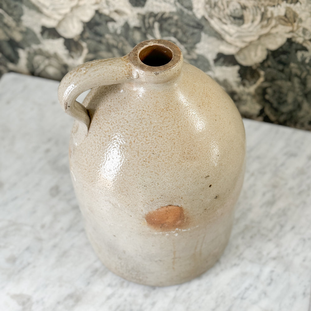 Vintage Stoneware Crock Urn