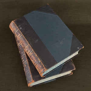 The Americana antique leather book.