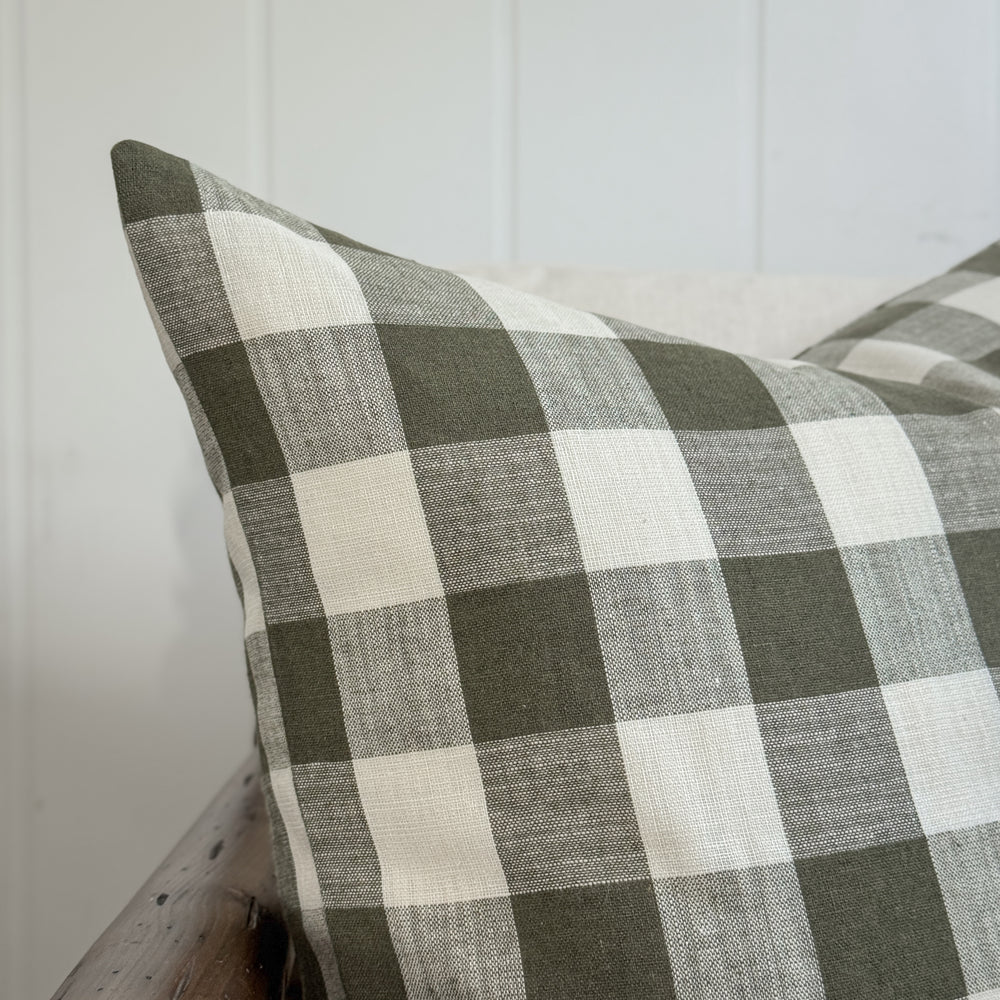 Webster Gingham Pillow Cover - Multiple sizes