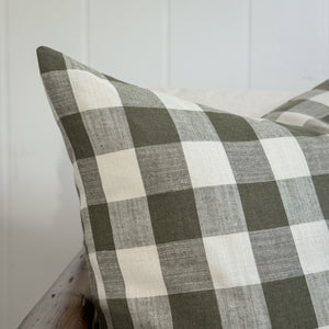 Webster Gingham Pillow Cover - Multiple sizes