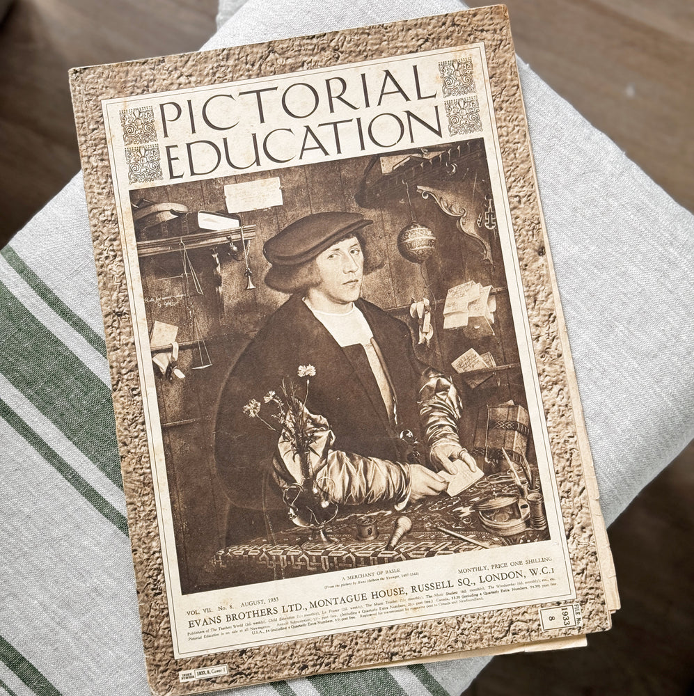 1933 Pictorial Education Merchant of Basle