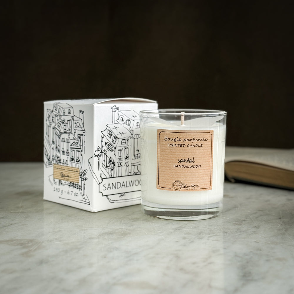Lothantique Candle- Sandalwood.