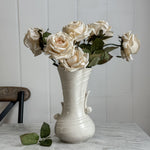 Vintage English Cream Spode Velamour Vase