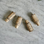 Champagne cork candle.