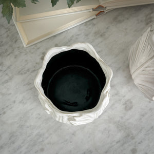 White Cabbage Leaf Pot.