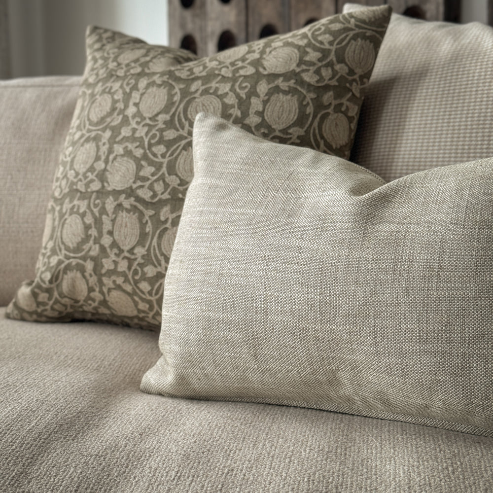 Lancaster Weave Pillow Cover- Multiple Sizes