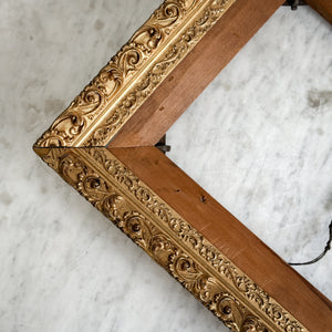 Vintage Gold Wooden Frame.