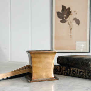 Vintage Brass Planter.