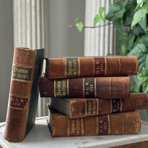 Antique Dominion Law Books.