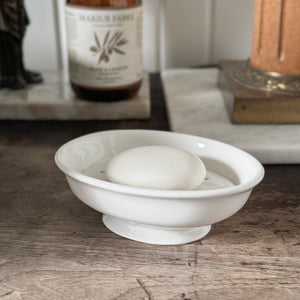 Soap Dish with Strainer.