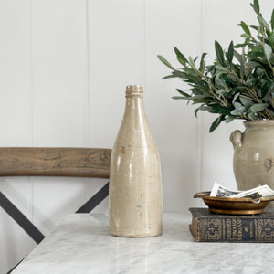 Vintage Tall Stoneware bottle
