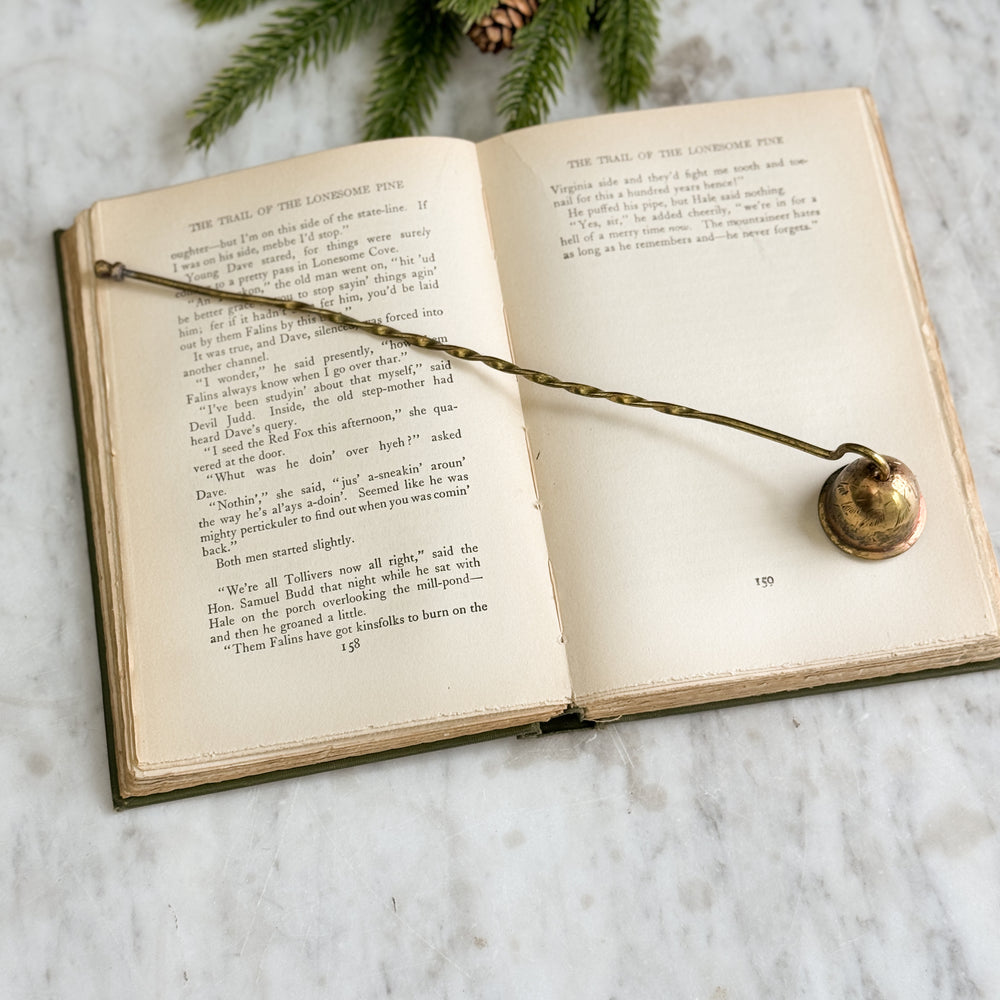 Vintage Brass Snuffer.