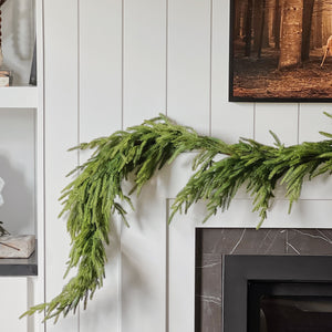 Real Touch 6ft Norfolk Pine Garland