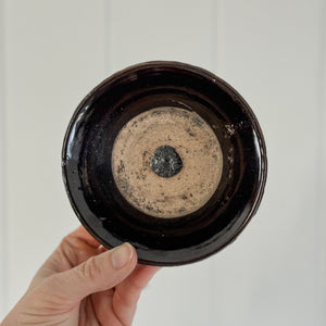 Vintage pottery rice bowls