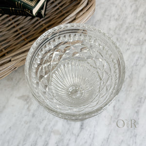 Vintage Glass Pedestal Vase