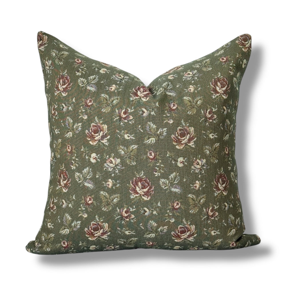 Rosie Floral Pillow Cover - Multiple sizes